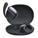 Mibro Open Ear Bluetooth Handsfree Ακουστικά με Αντοχή στον Ιδρώτα και Θήκη Φόρτισης Μαύρα