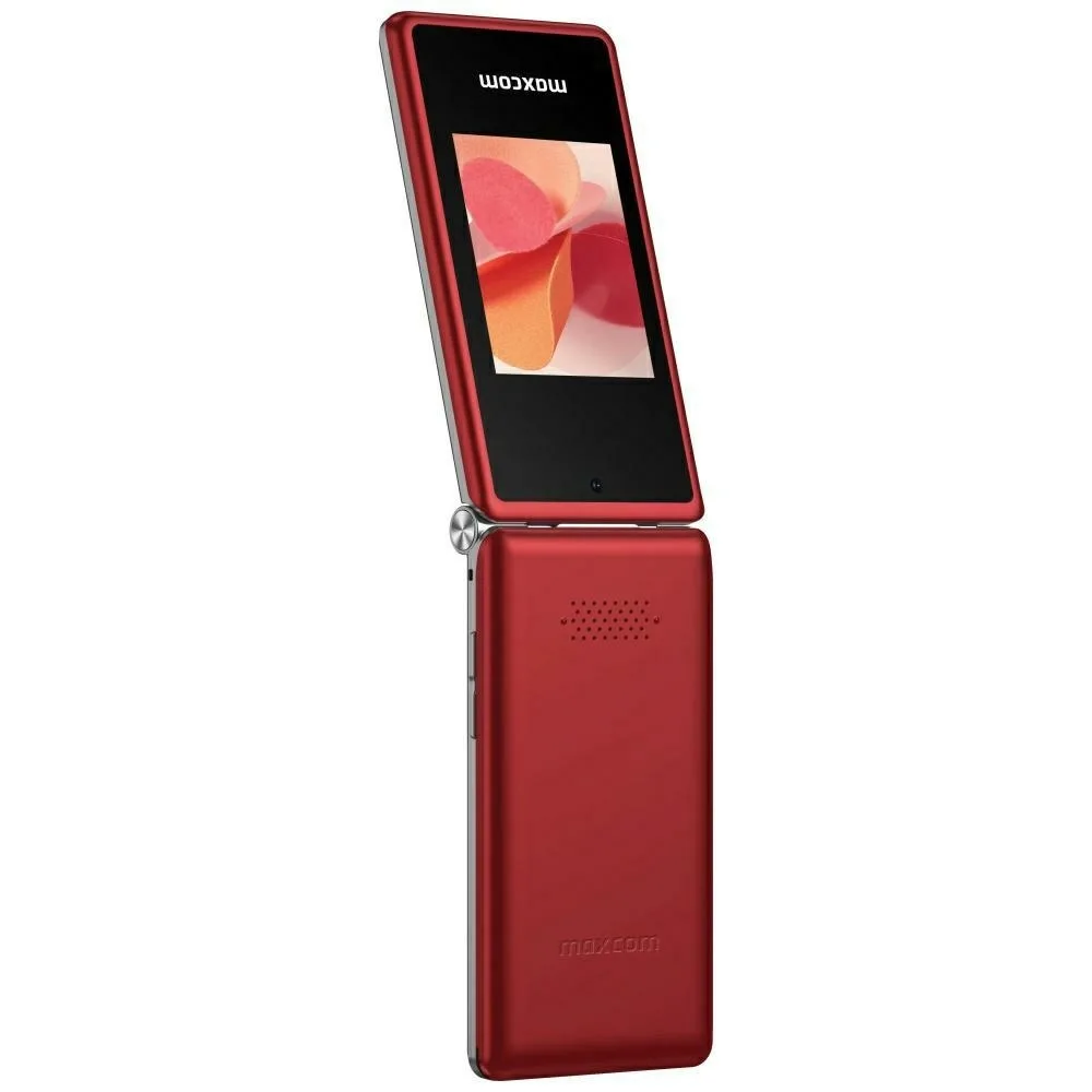 20250805140730_maxcom_mm835_dual_sim_kinito_me_koumpia_kokkino MaxCom MM835 Dual SIM Κινητό με Κουμπιά Κόκκινο - Image 1