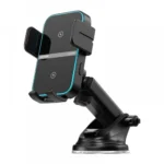 Joyroom JR-ZS246 Βάση Κινητού Αυτοκινήτου 4.7" - 6.8" με Ρυθμιζόμενα Άγκιστρα και Ασύρματη Φόρτιση Μαύρη JR-ZS246