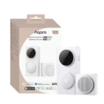 Aqara Ασύρματο Κουδούνι Πόρτας Wi-Fi Συμβατό με Alexa, Google Home και Apple HomeKit CH-C09DW Λευκό