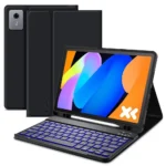 Tech-Protect Smartcase Flip Cover με Πληκτρολόγιο στα Αγγλικά US Μαύρη (Lenovo Idea Tab 11.0 TB-336)