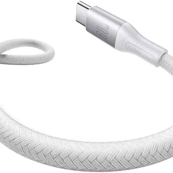 Joyroom S-A28 Flash USB 2.0 Cable USB-C male - USB-C 60W Λευκό 2m