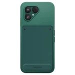 Fairphone Original Fairphone 6 Semi-rigid Silicone Protection Case Reinforced Edges Vert Forêt