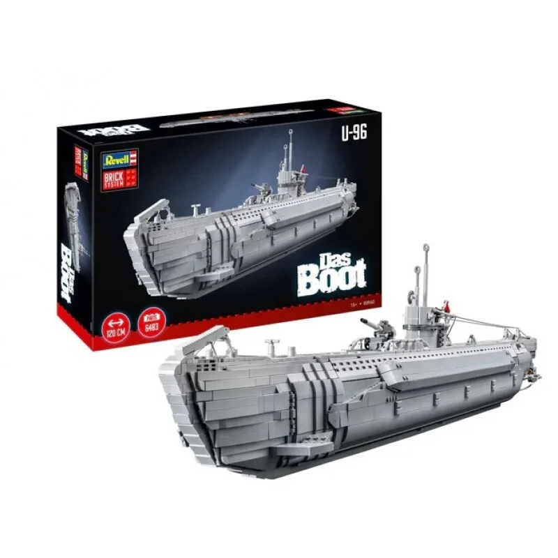 20250902130121_revell_u_boot_das_boot_brick_system_scale_1_56_00960 Revell U-boot Das Boot Brick System Scale 1:56 00960 - Image 1