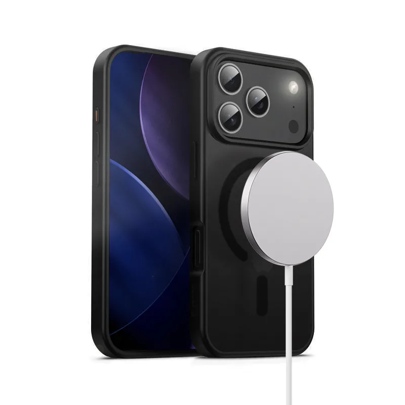 20250908103321_crong_hybrid_back_cover_plastiko_mayro_iphone_17_pro Crong Hybrid Back Cover Πλαστικό Μαύρο (iPhone 17 Pro) - Image 1