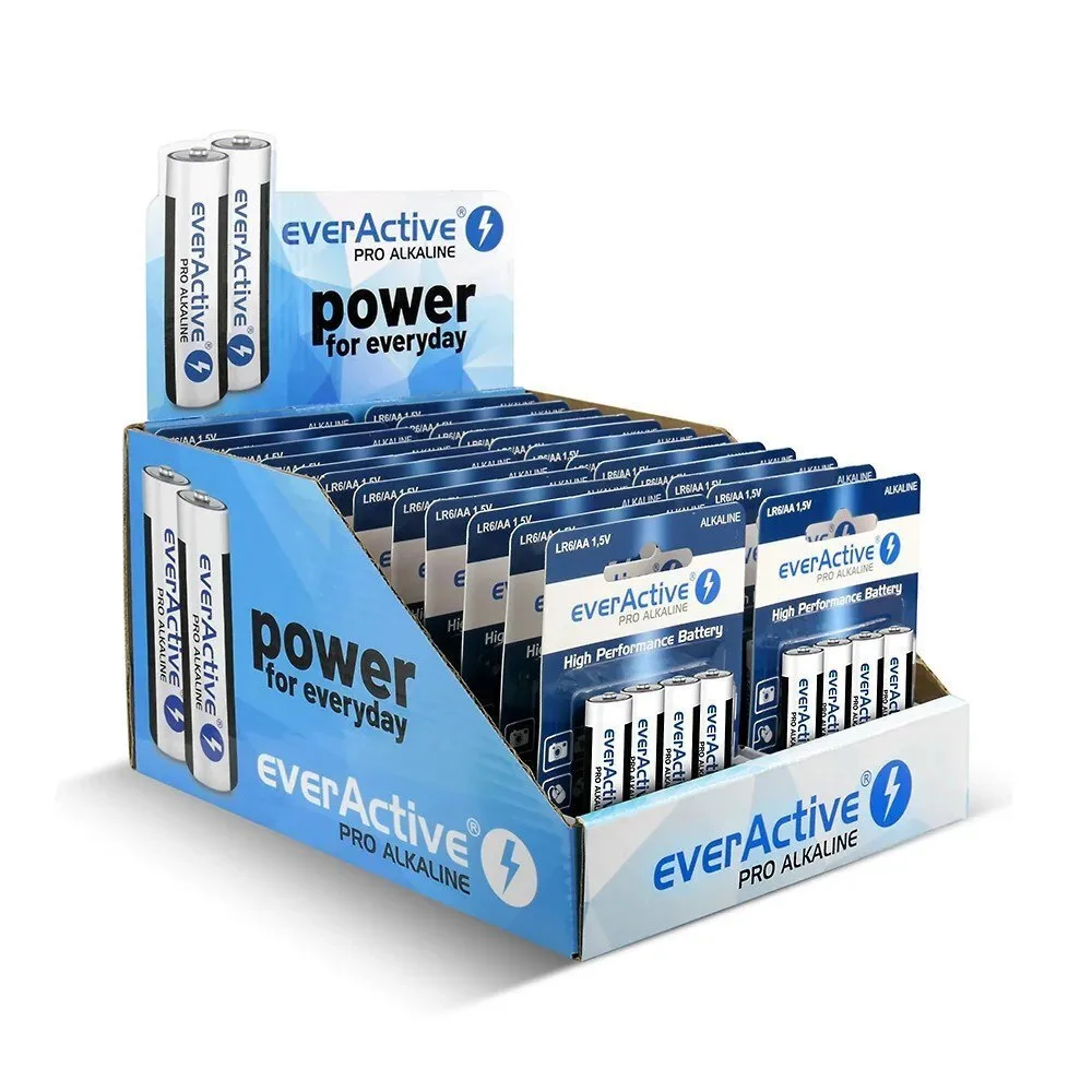 20250909124945_everactive_alkalikes_mpataries_aa_1_5v_96tmch everActive Αλκαλικές Μπαταρίες AA 1.5V 96τμχ - Image 1