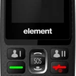 Element P032S Dual SIM Κινητό με Κουμπιά (Αγγλικό Μενού) Μαύρο