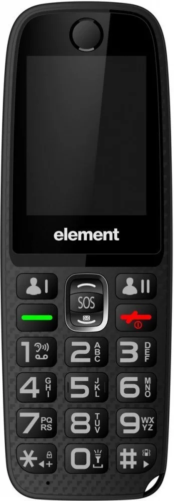 20250909151049_element_p032s_dual_sim_kinito_me_koumpia_agliko_menou_mayro Element P032S Dual SIM Κινητό με Κουμπιά (Αγγλικό Μενού) Μαύρο - Image 1