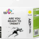 TB Print Συμβατό Μελάνι Εκτυπωτή InkJet Brother LC427Y Κίτρινο 1τμχ TBB-LC427Y
