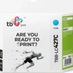 TB Print Συμβατό Μελάνι Εκτυπωτή InkJet Brother LC427C Κυανό 1τμχ TBB-LC427C