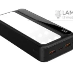 Rebeltec P20 LCDPD Power Bank 20000mAh με 2 Θύρες USB-A και Θύρα USB-C Power Delivery Μαύρο