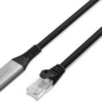 Digitus S/FTP Cat.6a Καλώδιο Δικτύου Ethernet 2m Μαύρο 1τμχ AK-300600-020-S