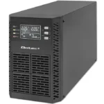 Qoltec UPS 1000W με 2 Schuko Πρίζες