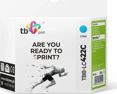 20250911173137_tb_print_symvato_toner_gia_laser_ektypoti_brother_tbb_lc422c_kyano TB Print Συμβατό Toner για Laser Εκτυπωτή Brother TBB-LC422C Κυανό - Image 1