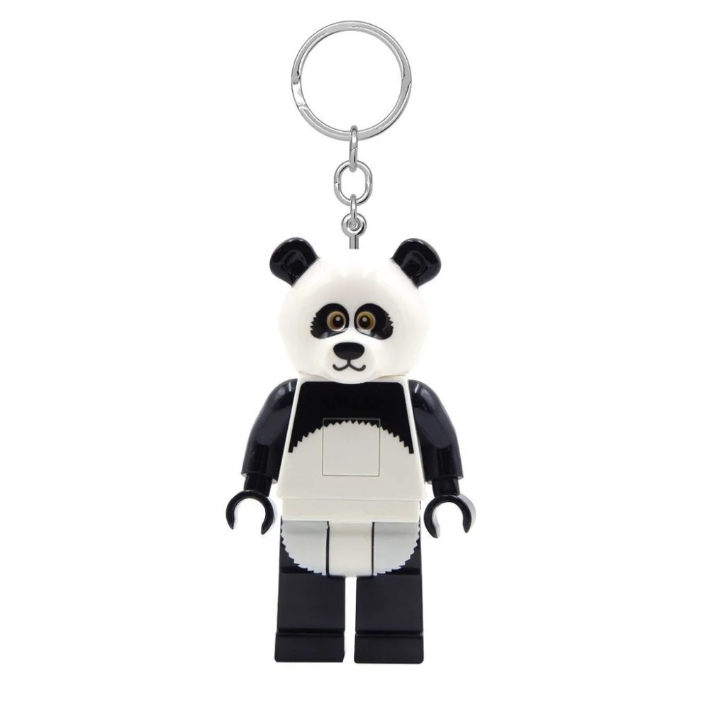 LEGO Μπρελόκ Panda Luminous Figure Πλαστικό με Led Λευκό LGL-KE195H - Image 1