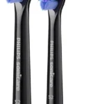 Philips Sonicare S2 Sensitive Ανταλλακτικές Κεφαλές για Ηλεκτρική Οδοντόβουρτσα Black HX6052/88 2τμχ