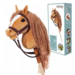 Λούτρινο Tootiny Horse On A Stick Hoppihorse Hobby Horse A4 Chestnut