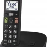 Panasonic KX-TGU110FXB Ασύρματο Τηλέφωνο Μαύρο