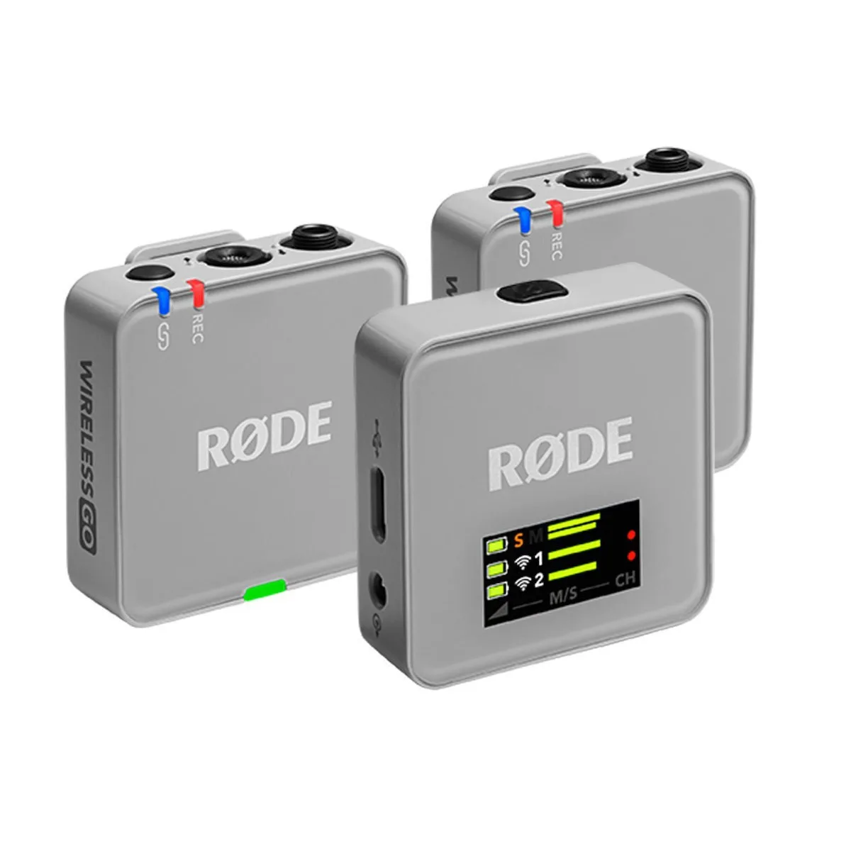 20250929141213_rode_wireless_go_3rd_gen_set_mikrofono_dimosiografiko_se_gri_chroma Rode Wireless GO 3RD GEN Σετ Ασύρματο Μικρόφωνο Clip On Δημοσιογραφικό σε Γκρι Χρώμα - Image 1