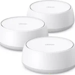 TP-LINK Deco BE22 WiFi Mesh Network Access Point Wi‑Fi 7 Dual Band (2.4 & 5GHz) σε Τριπλό Kit Λευκό
