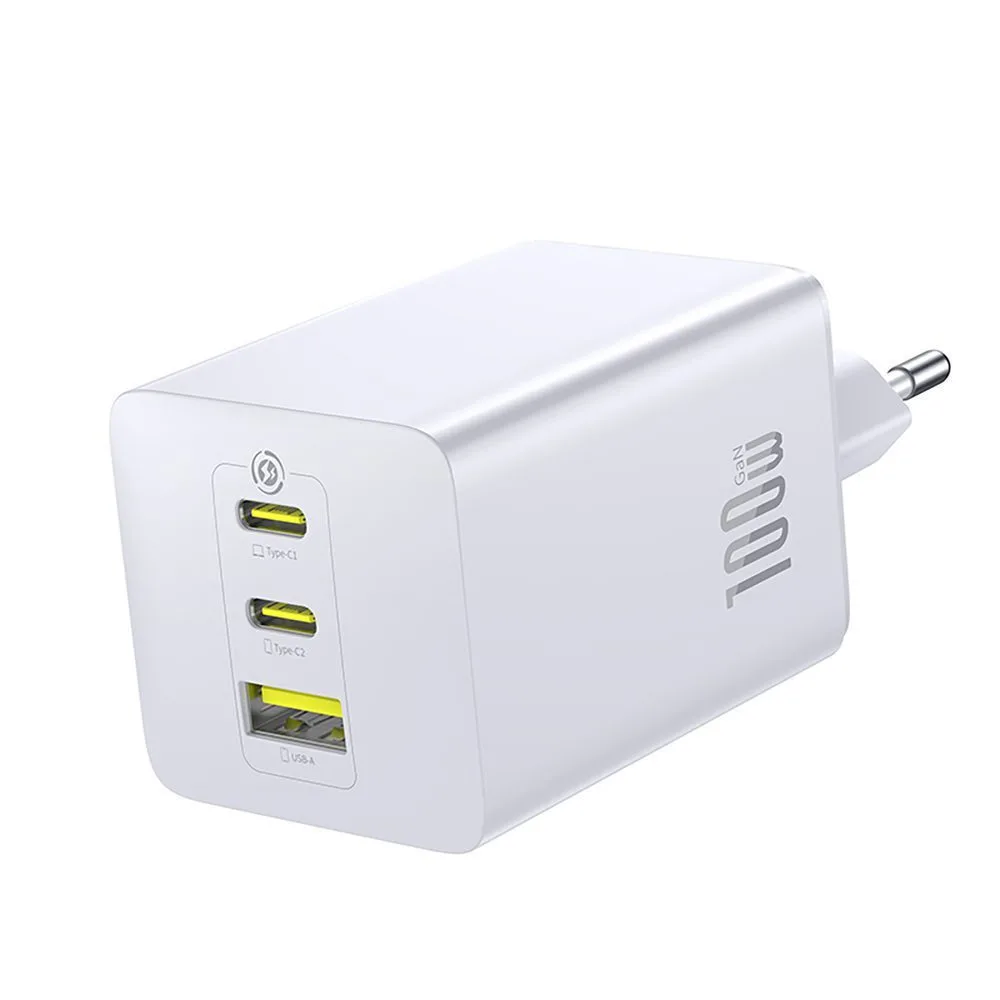 20251006133142_baseus_fortistis_choris_kalodio_me_thyra_usb_a_kai_2_thyres_usb_c_100w_power_delivery_quick_charge_3_0_leykos_enerfill_fe11 Baseus Φορτιστής Χωρίς Καλώδιο με Θύρα USB-A και 2 Θύρες USB-C 100W Power Delivery / Quick Charge 3.0 Λευκός (EnerFill FE11) - Image 1