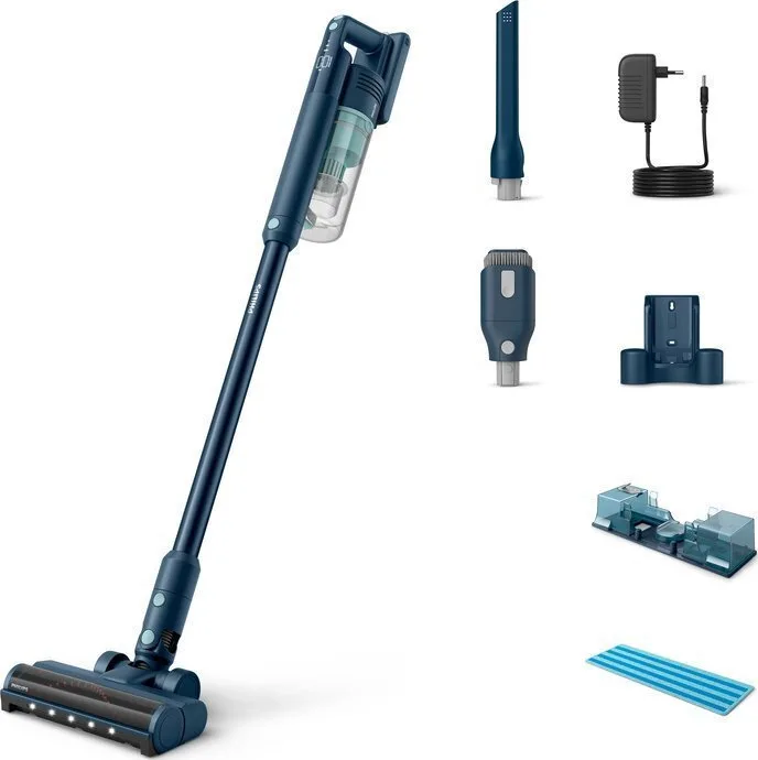 20251010100908_philips_epanafortizomeni_skoupa_2_se_1_stick_cheiros_25_3v_tirkouaz_xc5041_01 Philips XC5041/01 Επαναφορτιζόμενη Σκούπα 2 σε 1 Stick & Χειρός 25.3V Τιρκουάζ - Image 1