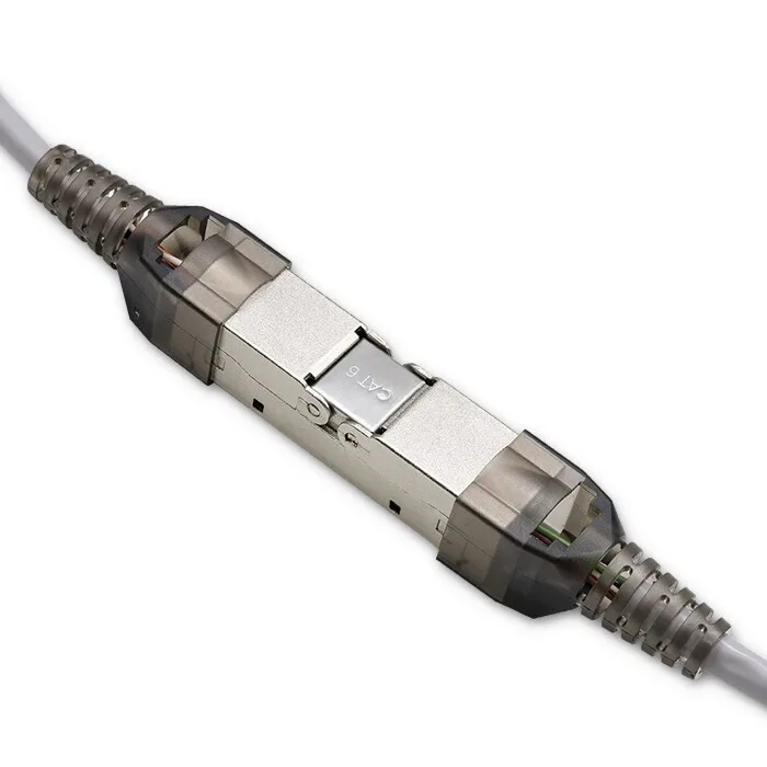 Qoltec Βύσμα Rj45 Χωρίς Εργαλεία Stp Cat6 Jack Pin T568b T568a - Image 1
