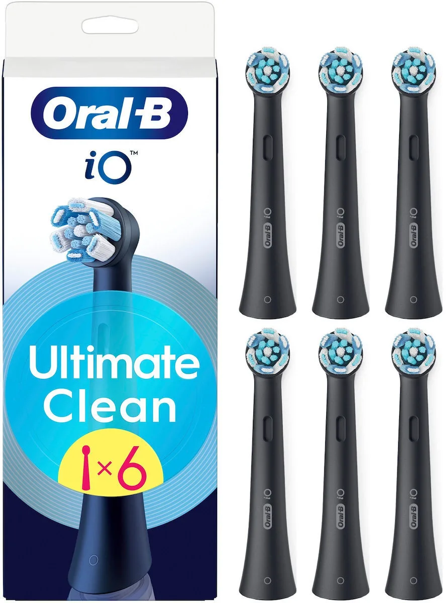 20251010131438_oral_b_io_ultimateclean_antallaktikes_kefales_gia_ilektriki_odontovourtsa_6tmch Oral-B Io Ultimateclean Ανταλλακτικές Κεφαλές για Ηλεκτρική Οδοντόβουρτσα 6τμχ - Image 1
