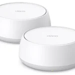 TP-LINK Deco BE22 WiFi Mesh Network Access Point Wi‑Fi 7 Dual Band (2.4 & 5GHz) σε Διπλό Kit Λευκό