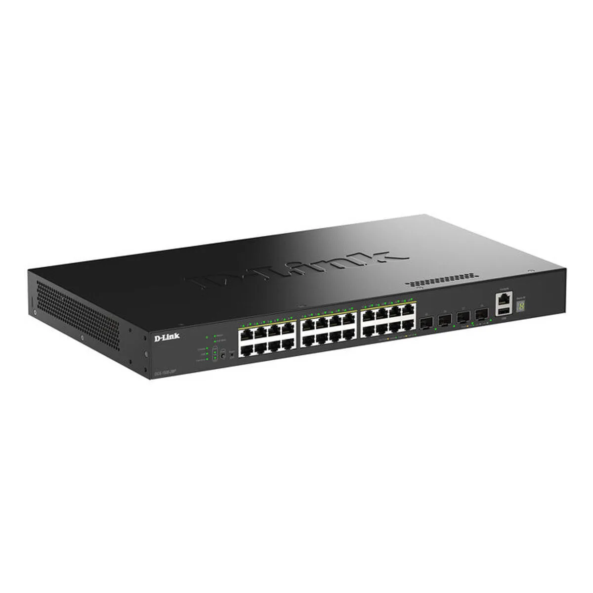 20251014154725_d_link_dgs_1530_28p_e_unmanaged_poe_switch_me_24_thyres_gigabit_1gbps_ethernet_kai_4_sfp_thyres D-Link DGS-1530-28P/E Unmanaged PoE+ Switch με 24 Θύρες Gigabit (1Gbps) Ethernet και 4 SFP Θύρες - Image 1