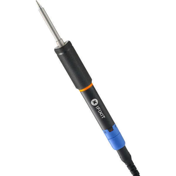 20251014171905_b1b757b7 Ifixit Fixhub Power Series Intelligenter Lötkolben Schwarz Blau 100 Watt Usb-c - Image 1