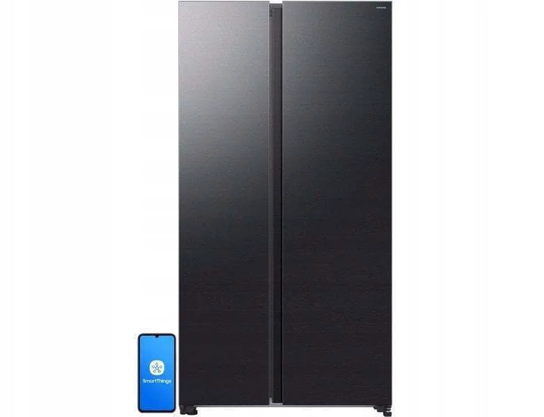20251020101200_samsung_psygeio_ntoulapa_total_nofrost_y178_4xp91_2xv72_6ek_mayro_rs70f65qefeo Samsung Ψυγείο Ντουλάπα 262lt Total NoFrost Υ178.4xΠ91.2xΒ72.6εκ. Μαύρο RS70F65QEFEO - Image 1