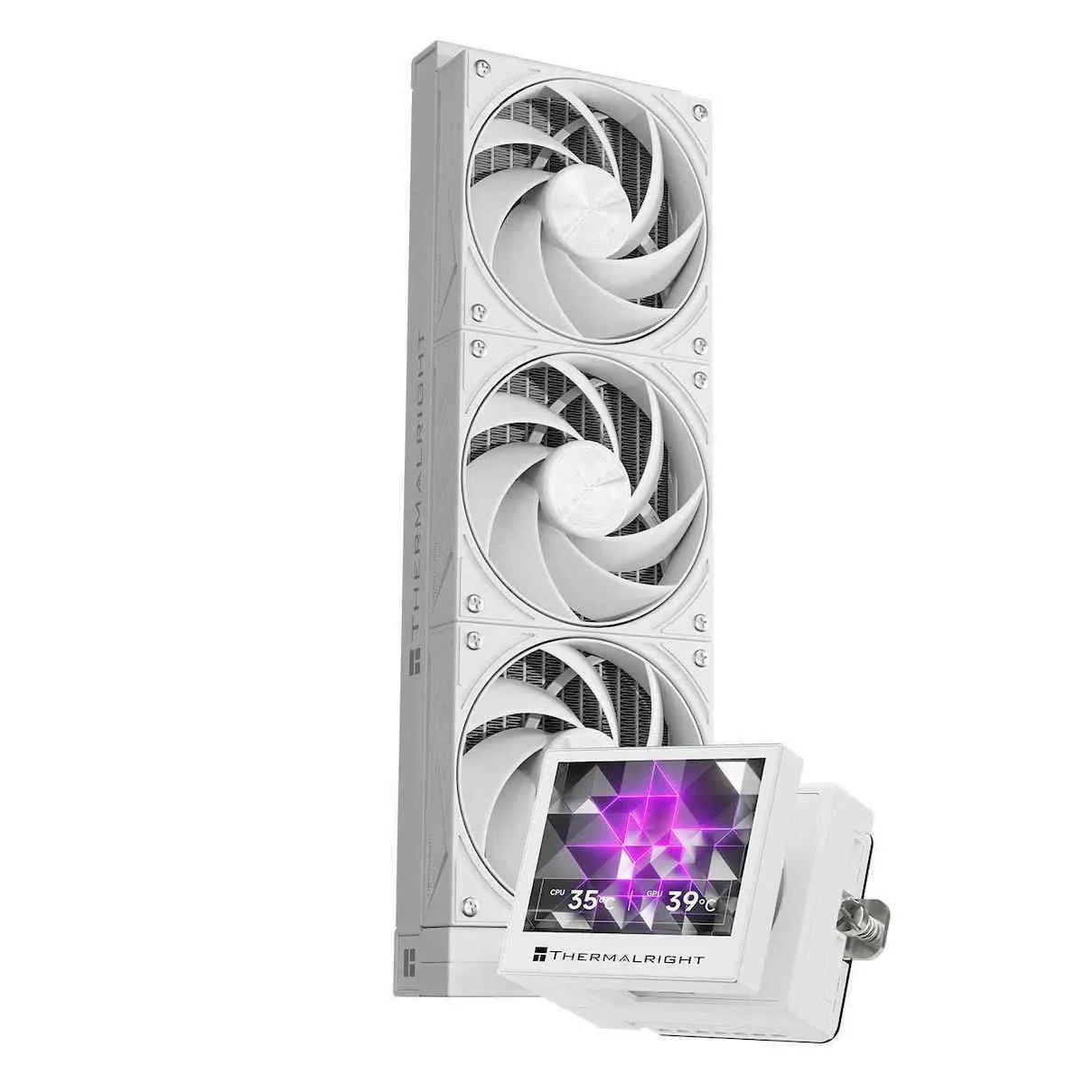 20251020171837_thermalright_stream_vision_360_ydropsyxi_epexergasti_triplou_anemistira_120mm_gia_socket_am5_1700_1200_115x_me_leyko_fotismo_leyki Thermalright Stream Vision 360 Υδρόψυξη Επεξεργαστή Τριπλού Ανεμιστήρα 120mm για Socket AM5/1700/1200/115x με Λευκό Φωτισμό Λευκή - Image 1