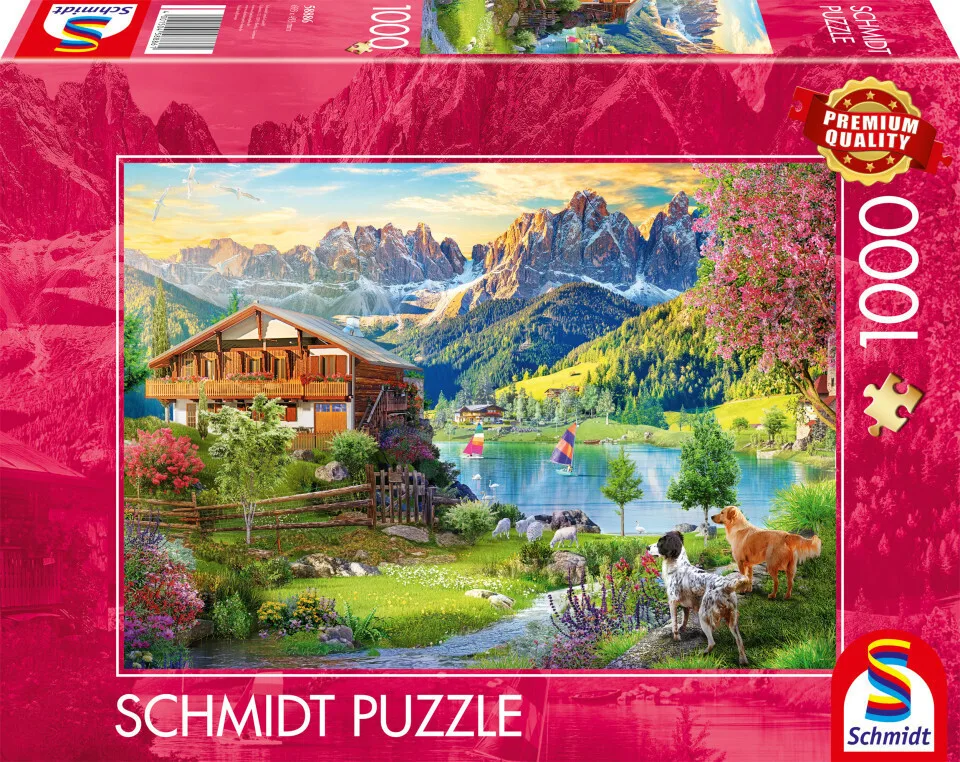 20251105093337_puzzle_2d_1000pcs Relaxation in the Dolomites Puzzle 2D 1000pcs - Image 1