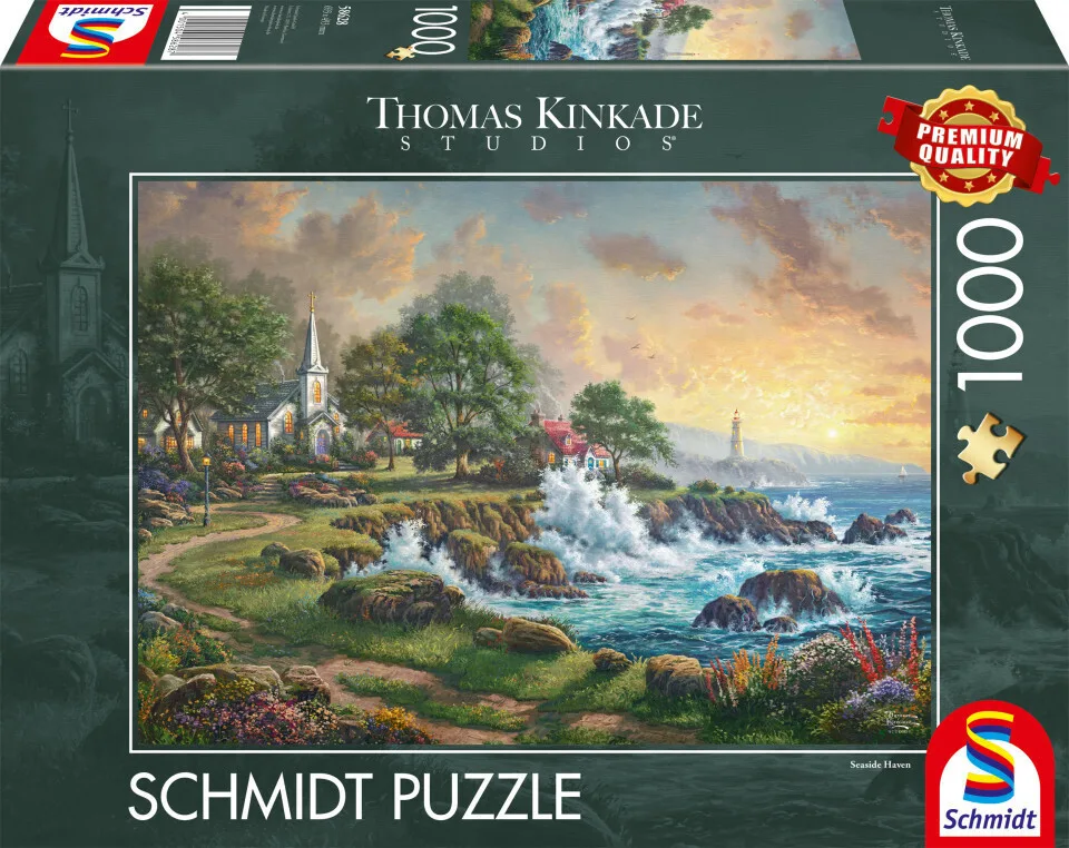 20251105093340_puzzle_2d_1000pcs Thomas Kinkade: Seaside Haven Puzzle 2D 1000pcs - Image 1