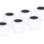 Alphacool Alphacool Eiszapfen Pro Σύνδεσμος 13mm Hardtube Fitting G1/4 6-pack Λευκό