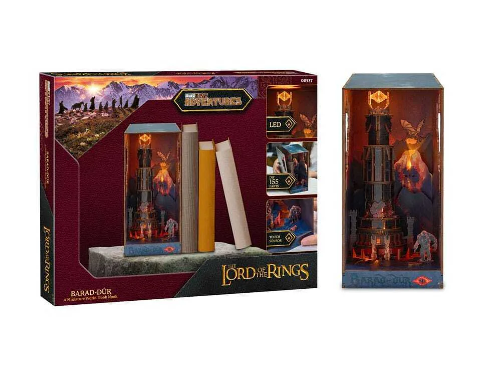 20251106143708_revell_lord_of_the_rings_tiny_adventures_book_nook_mini_diorama_figoura_ypsous_23ek Revell Tiny Adventures Book Nook Mini Diorama Κουτί 23εκ. - Image 1