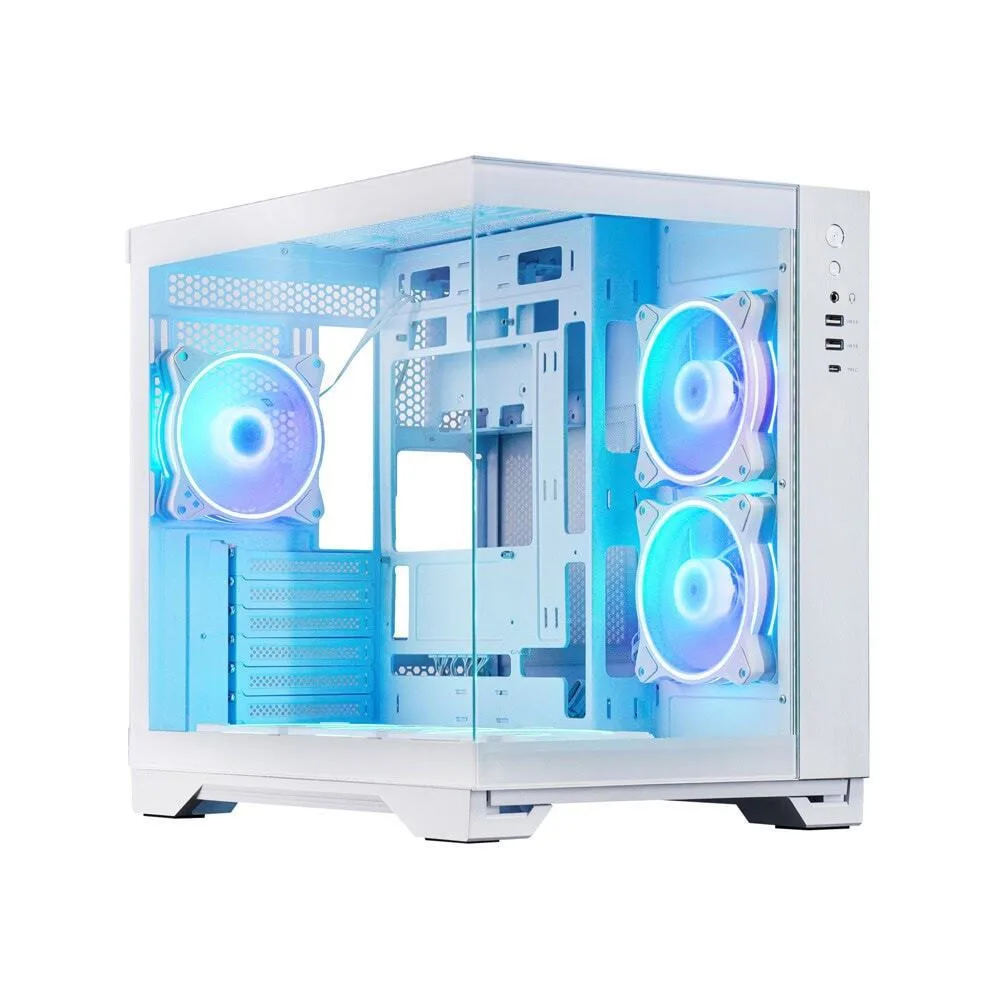20251110110108_chieftec_visio_gm_30w_tg_op_gaming_cube_kouti_ypologisti_me_plaino_parathyro_leyko Chieftec Visio GM-30W-TG-OP Cube Κουτί Υπολογιστή με Πλαϊνό Παράθυρο Λευκό - Image 1