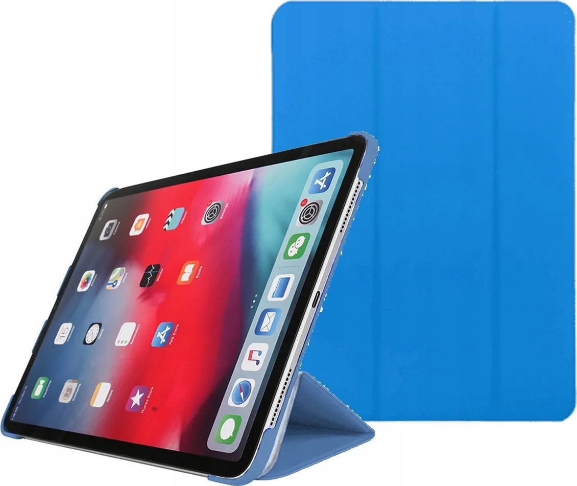 20251110132102_pomologic_bookcase_protective_case_ipad_air_4_5_gen_ipad_pro_11_3_4_gen_blue Pomologic Bookcase Protective Case Ipad Air 4/5 Gen Ipad Pro 11" 3/4 Gen Blue - Image 1