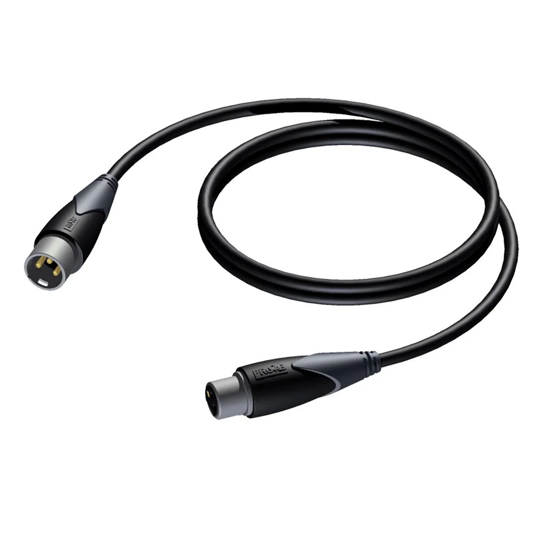 20251110170516_procab_audio_cable_xlr_male_xlr_female_10m_cla901_10 Procab Audio Cable XLR male - XLR female 10m (CLA901/10) - Image 1