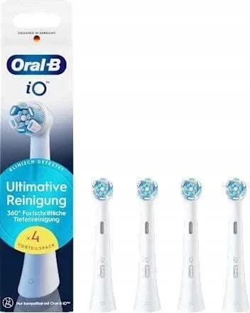 20251112144310_oral_b_io_ultimate_cleaning_antallaktikes_kefales_gia_ilektriki_odontovourtsa_1tmch Oral-B Io Ultimate Cleaning Ανταλλακτικές Κεφαλές για Ηλεκτρική Οδοντόβουρτσα 1τμχ - Image 1
