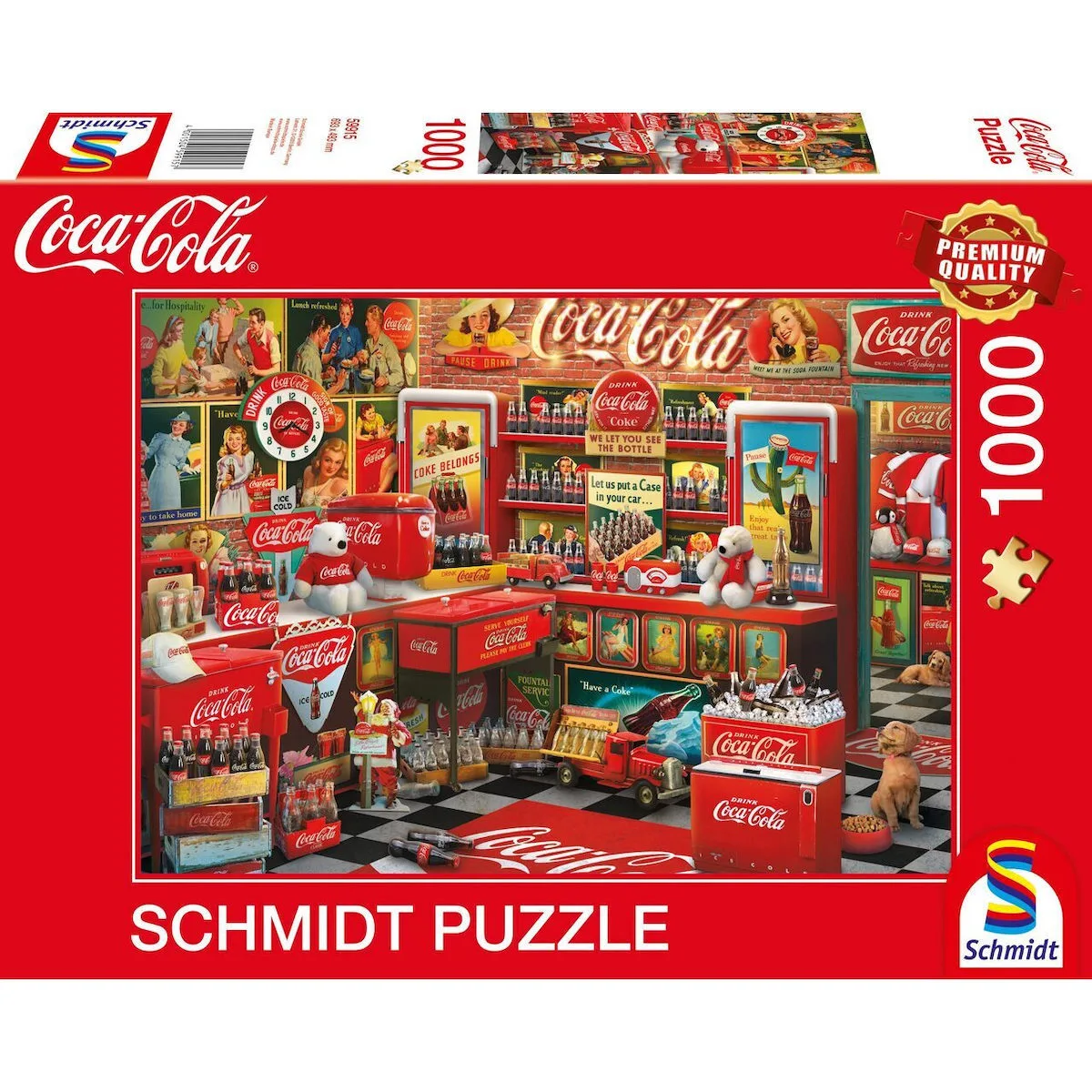 20251117141206_puzzle_coca_cola_north_pole_bear_2d_1000_kommatia_59915 Puzzle Coca Cola North Pole Bear 2D 1000 Κομμάτια 59915 - Image 1