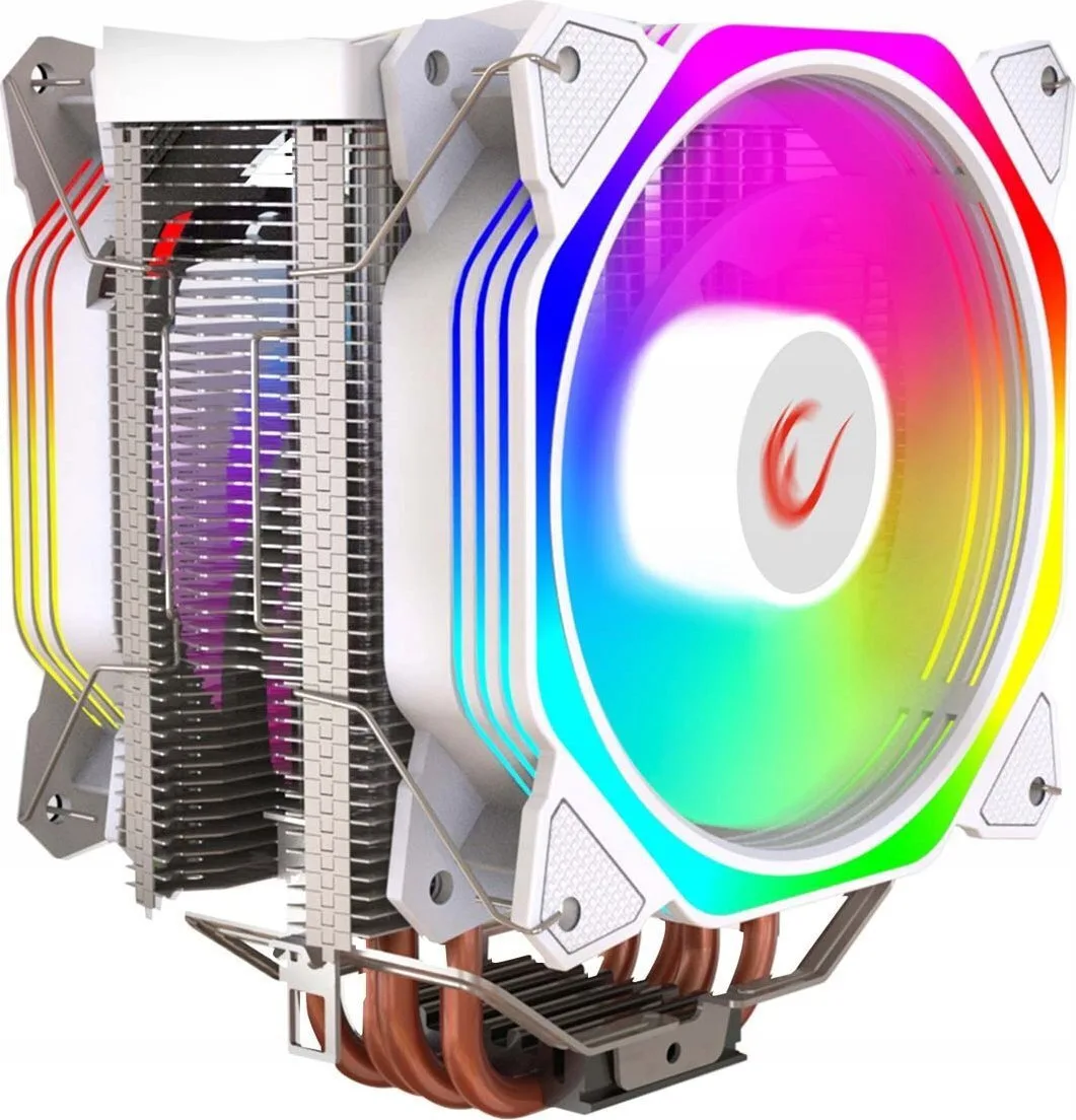 20251119154512_rampage_octagon_c60_psyktra_epexergasti_gia_socket_1700_am5_me_argb_fotismo_leyki Rampage Octagon C60 Ψύκτρα Επεξεργαστή για Socket 1700/AM5 με ARGB Φωτισμό Λευκή - Image 1