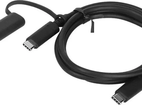 Lenovo Regular USB to Type-C Cable 5A Μαύρο 1m 4X90U90618
