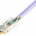 Βύσμα Rj45 8p8c Διέλευσης Digitus Κατηγορίας 5e Χωρίς Θωράκιση Awg 26-24 Συσκευασία 100 Τεμ