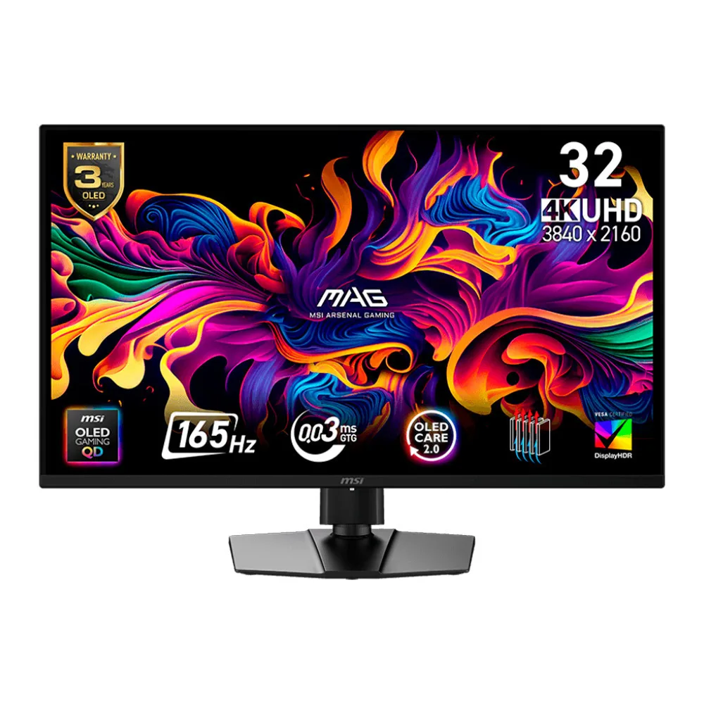 20251127153253_msi_322up_qd_oled_hdr_gaming_monitor_31_5_4k_3840by2160_165hz_me_chrono_apokrisis_0_03ms_gtg MSI 322UP QD-OLED HDR Gaming Monitor 31.5" 4K 3840x2160 165Hz με Χρόνο Απόκρισης 0.03ms GTG - Image 1