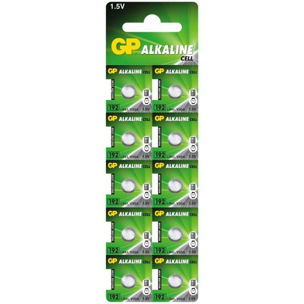20251128165853_gp_batteries_alkaline_cell_192_mpataria_lr41_1_5v_1tmch GP Batteries Alkaline Cell 192 Μπαταρία LR41 1.5V 1τμχ - Image 1