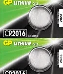 GP Batteries Lithium Cell Μπαταρίες CR2016 3V 5τμχ