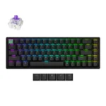 K6 HE Ασύρματο Ηall Effect Gaming Πληκτρολόγιο 65% με Magnetic διακόπτες και RGB φωτισμό K6H-J1 (Αγγλικό US)
