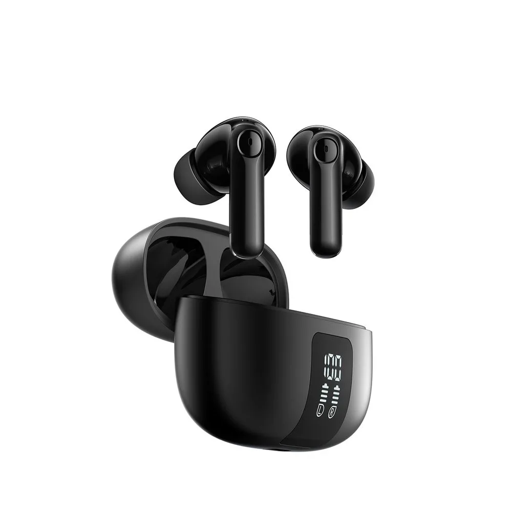 20251203111006_joyroom_funpods_jr_fn3_in_ear_bluetooth_handsfree_akoustika_me_thiki_fortisis_mayra Joyroom Funpods JR-FN3 In-ear Bluetooth Handsfree Ακουστικά με Θήκη Φόρτισης Μαύρα - Image 1